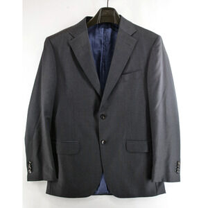 Suitsupply Blazer Jacket Pure Wool Super 110 Gray Zignone Mens 40 Napoli